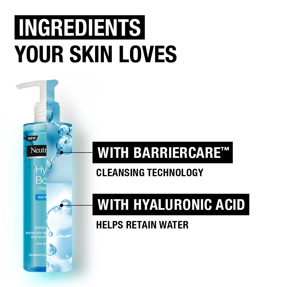Neutrogena Hydro Boost Fragrance-Free Water Gel Cleanser 200ml
